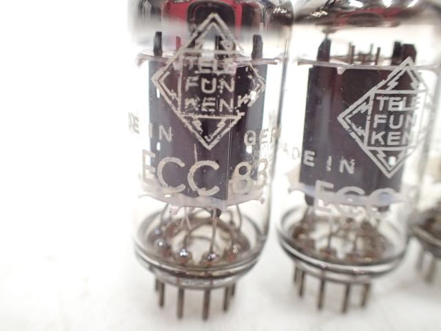 高額買取実施中!!】TELEFUNKEN テレフンケン 真空管 ECC83 7本 元箱付き