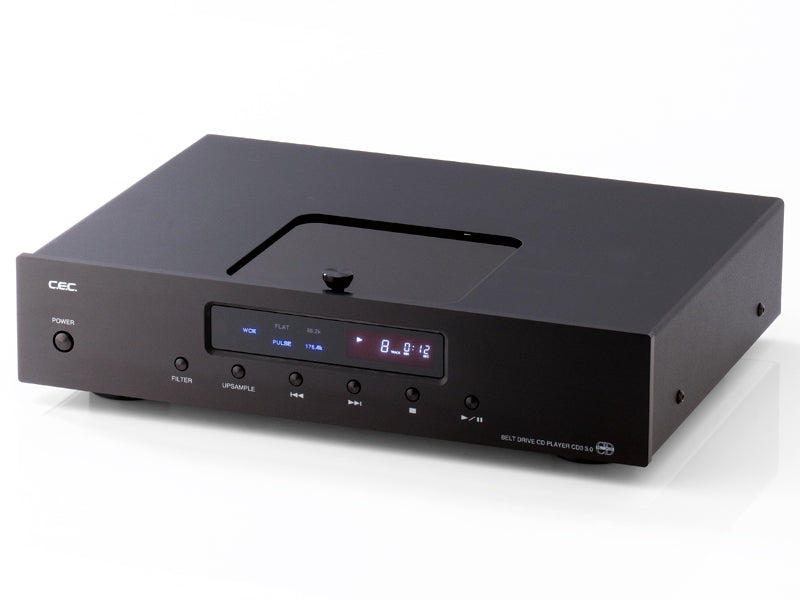 CEC CD3 3.0（ブラック） ベルトドライブ CDプレーヤー – CORE