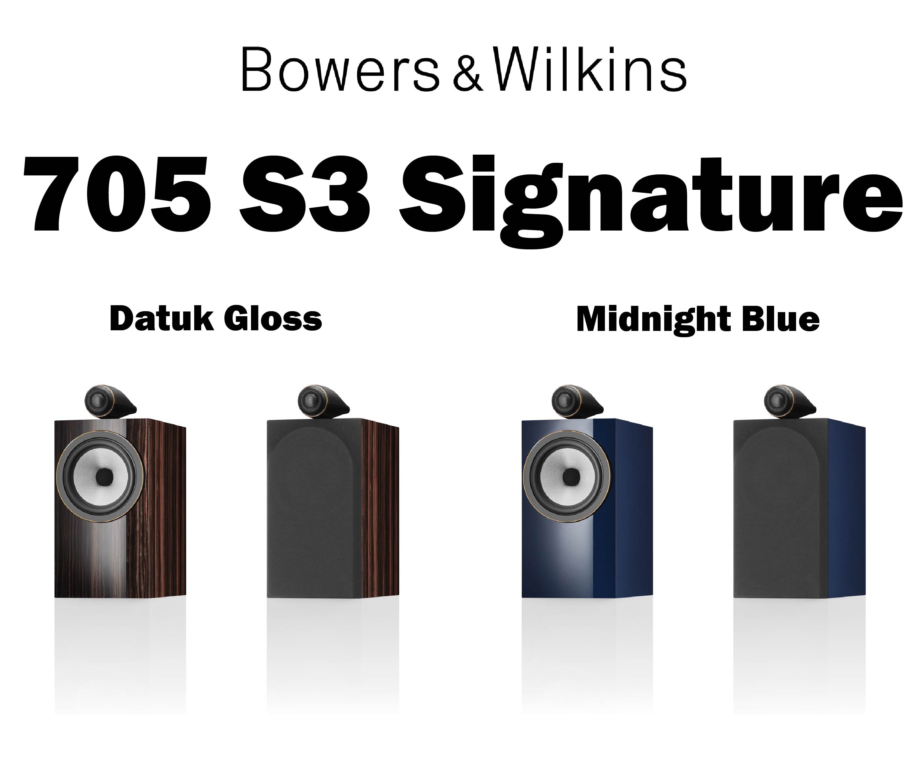 Bowers & Wilkins 705 S3 Signature （ペア） ブックシェルフ