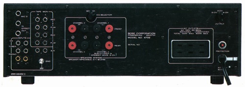 BOSE 4702 specifications Bose