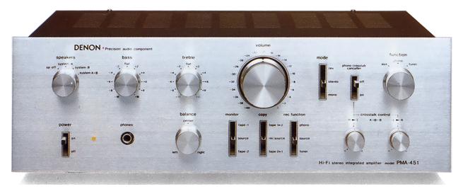 DENON PMA-451 Specifications Denon / Den On