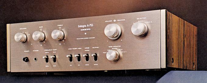 Specifications of ONKYO Integra A-755 Onkyo / Onkyo