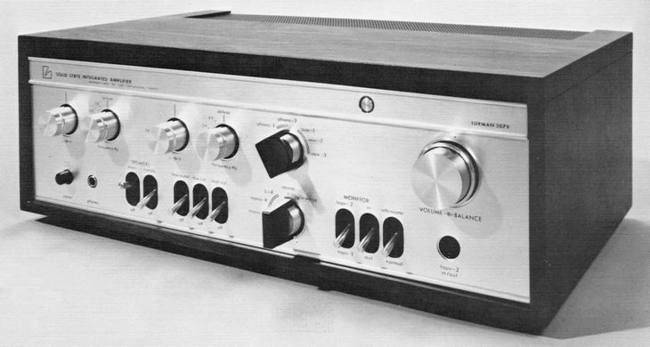 Specifications of LUXMAN SQ507X Luxman