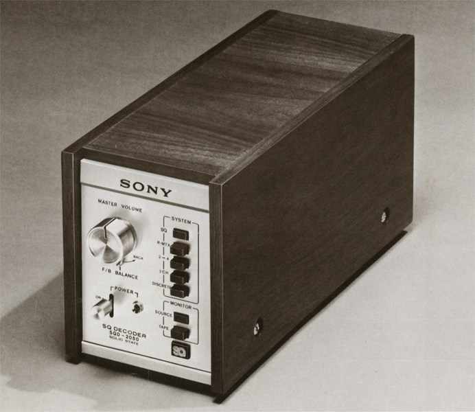 SONY SQD-2050 Specifications SONY