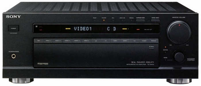 SONY TA-AV670/TA-AV670G Specifications SONY