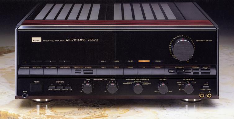 SANSUI AU-X111MOS VINTAGE specifications