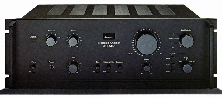 SANSUI AU-607 Specifications Sansui