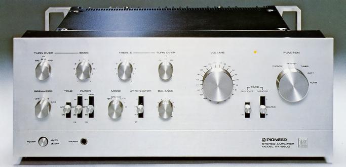 Pioneer of Pioneer SA-9800 specifications