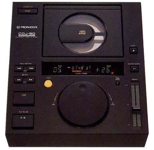 Pioneer of Pioneer CDJ-50 specifications