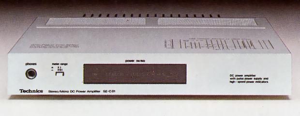 Technics/Panasonic SE-C01 Specs Technics/Panasonic