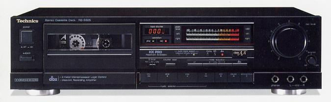 Technics RS-B605 Specifications Technics