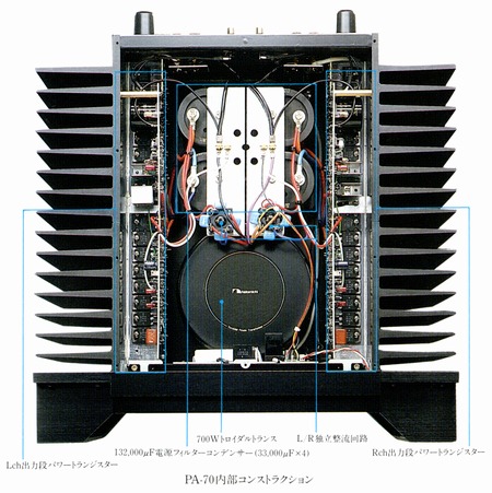 Nakamichi PA-70の仕様 ナカミチ