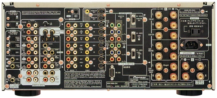Pioneer VSA-AX8の仕様 パイオニア