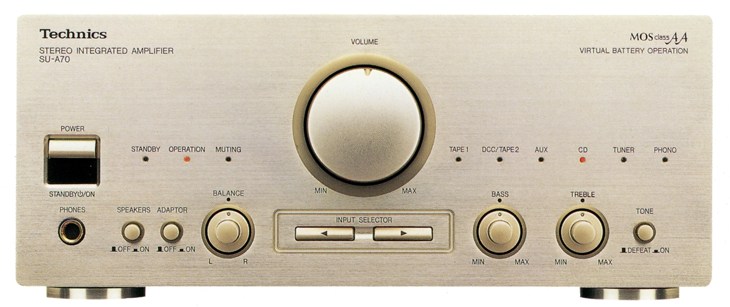 Technics SU-A70の仕様 テクニクス