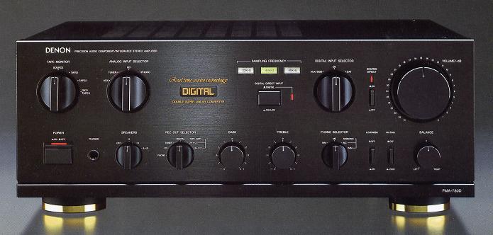 DENON PMA-780Dの仕様 デノン/デンオン