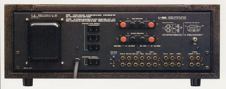 LUXMAN L-58Aの仕様 ラックスマン