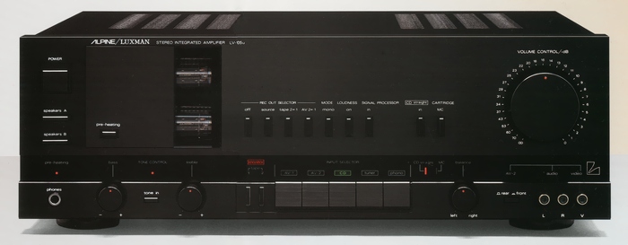 ALPINE/LUXMAN LV-105uの仕様 アルパイン/ラックスマン