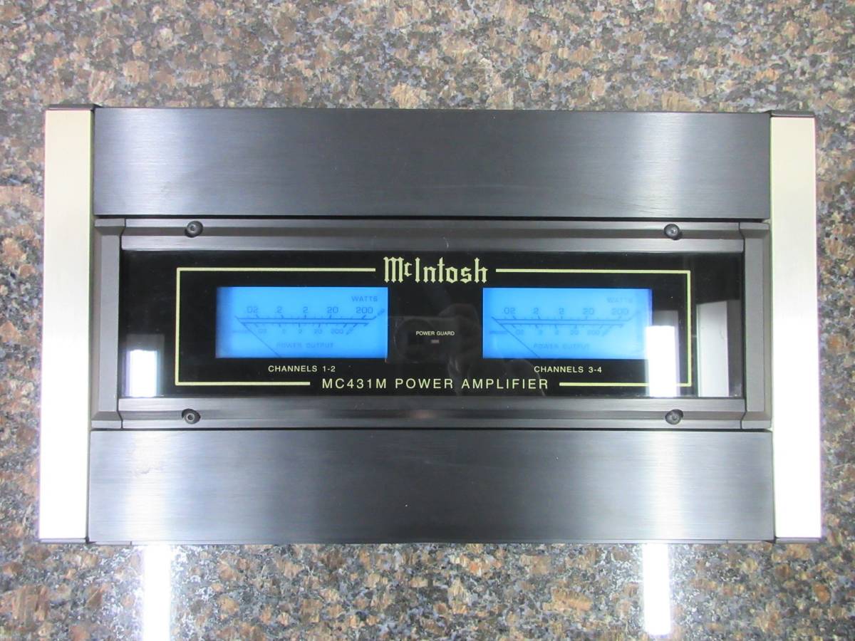 Mcintosh MC431M 買取情報｜車載用パワーアンプ - リアルオーディオ