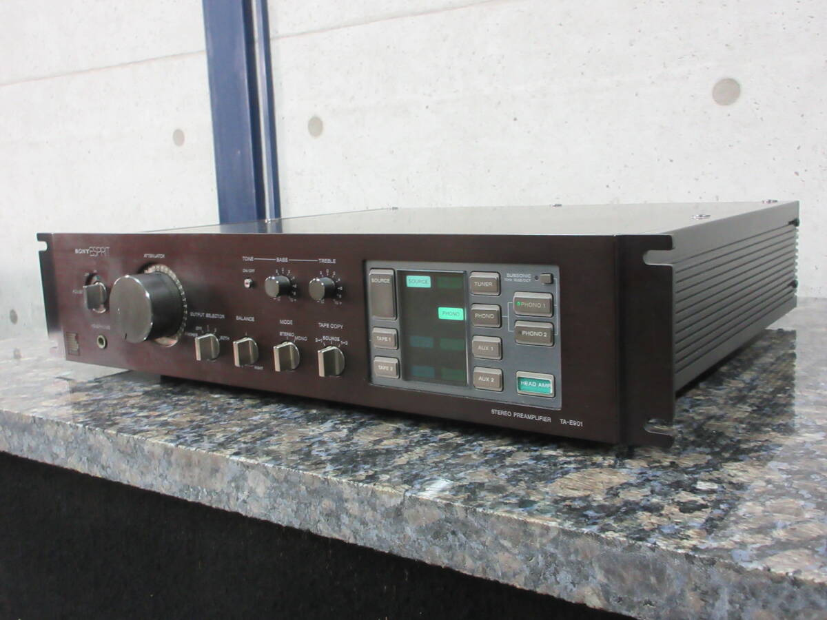 SONY TA-E901 買取｜プリアンプ - リアルオーディオ