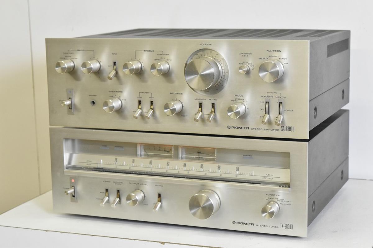 Pioneer SA-8800II TX-6600Ⅱ セット売り ジャンク Pioneer SA-8800II
