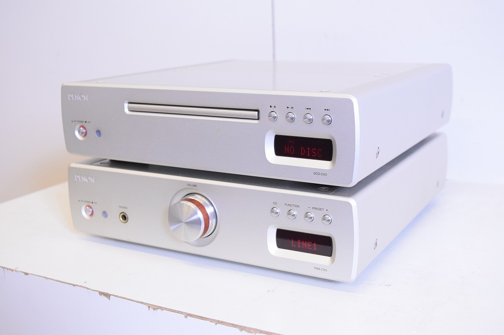 DENON デノン PMA-CX3/DCD-CX3 プリメインアンプ CDプレイヤー 買取