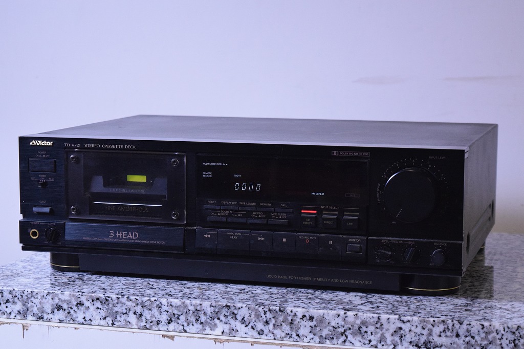 Victor TD-V721 カセットデッキ ビクター 買取情報 | オーディオの買取