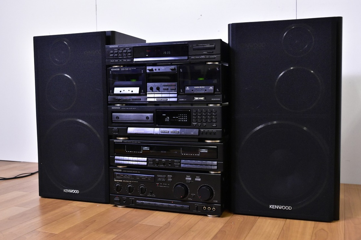 KENWOOD/ケンウッド システムコンポ T-7J X-7J DP-7J GE-5J A-5J S-5J