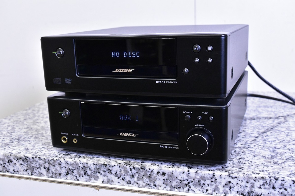 BOSE ボーズ RECEIVER DVD/CDプレーヤーセット RA-18＋DVA-18 買取情報
