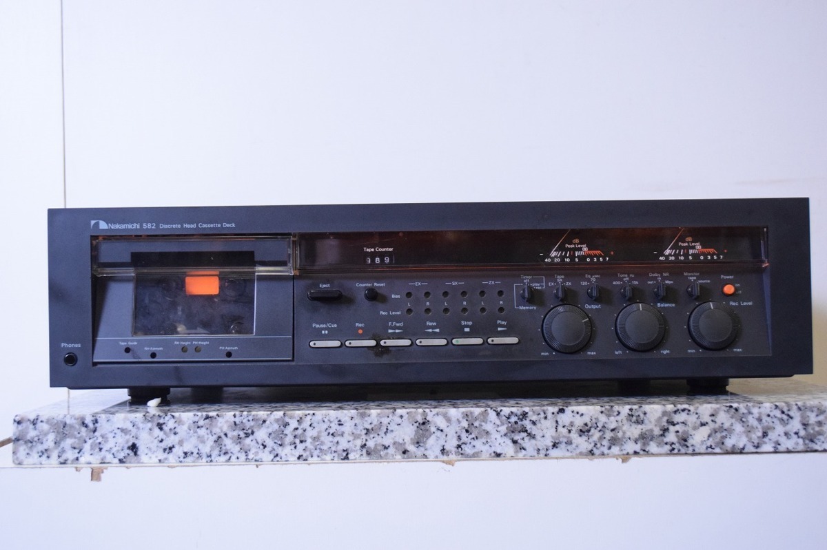 Nakamichi ナカミチ 582 カセットデッキ 買取情報 | オーディオの買取