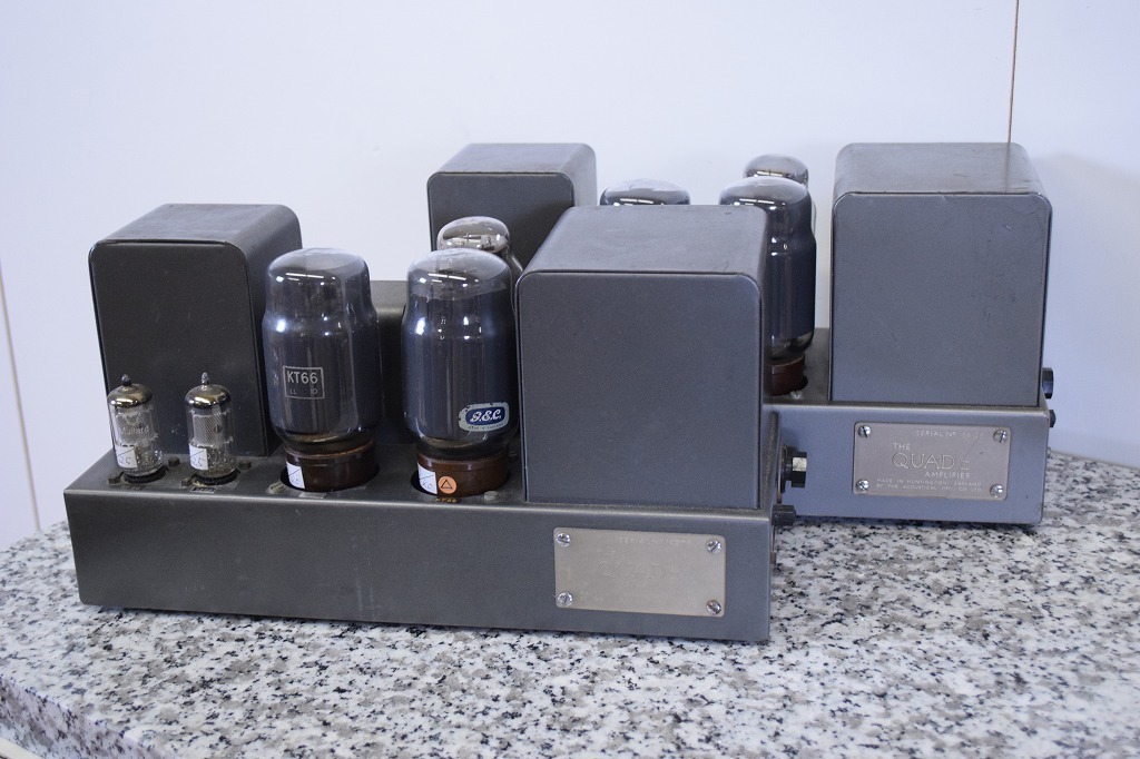 QUAD クォード 真空管パワーアンプ QUAD II/コントロールユニット QUAD
