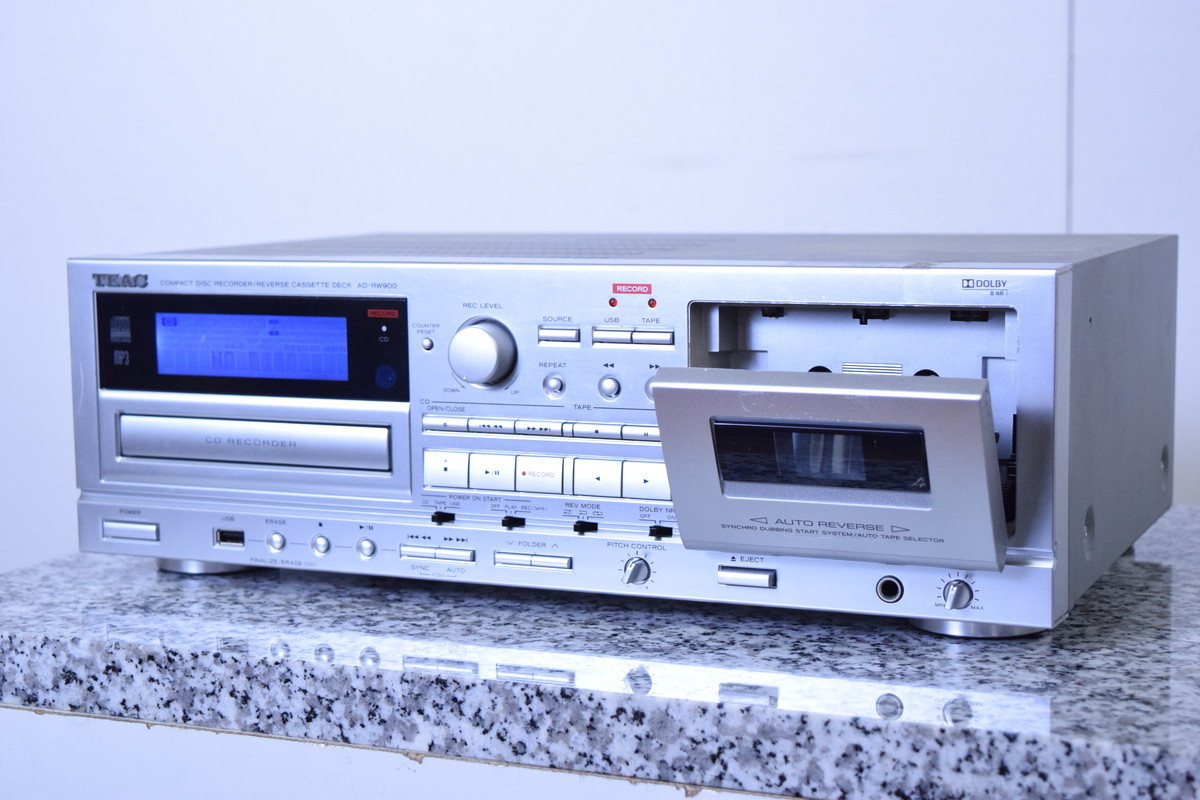 TEAC ティアック CDレコーダー/カセットデッキ AD-RW900-S 買取情報