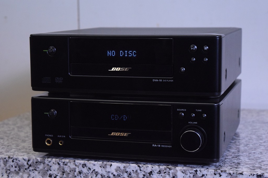 BOSE ボーズ CD DVDプレーヤー DVA-18 レシーバ RA-18 買取情報