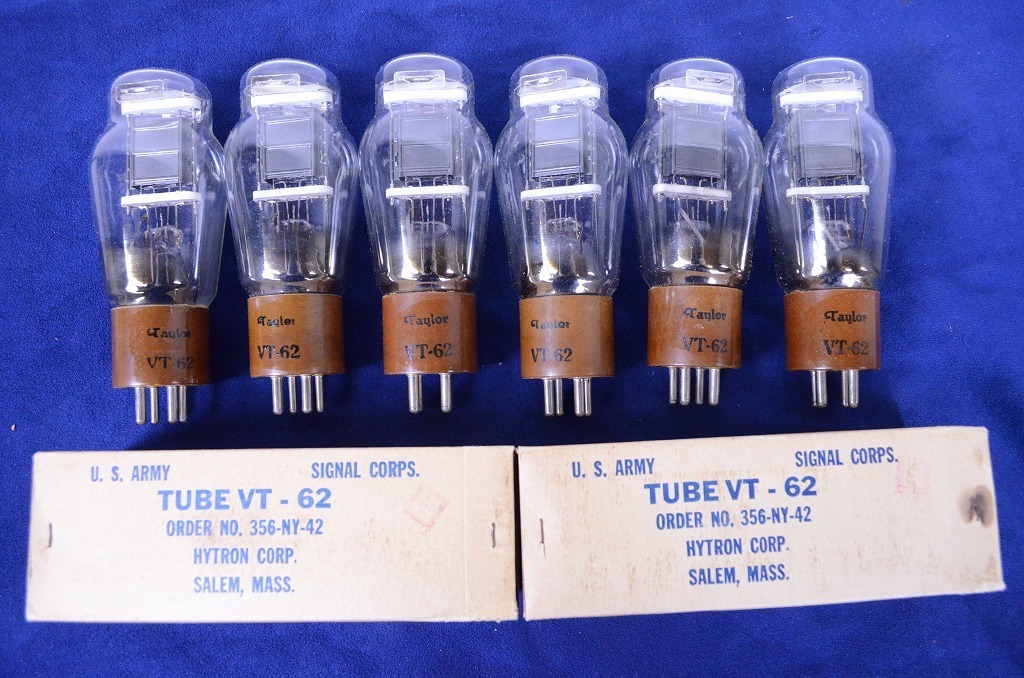 HYTRON VT-62 真空管 8本セット 2本未開封品 買取情報 | オーディオの