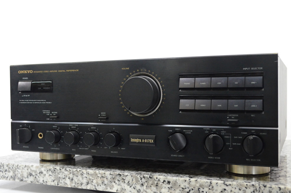 ONKYO A-701XG 整備済 ガリなし 動作品 プリメインアンプ ONKYO A