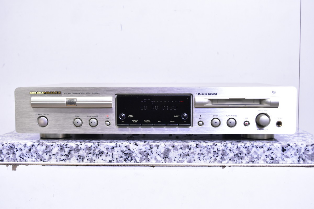 marantz/マランツ CD/MD デッキ CM6000/F1N 買取情報 | オーディオの