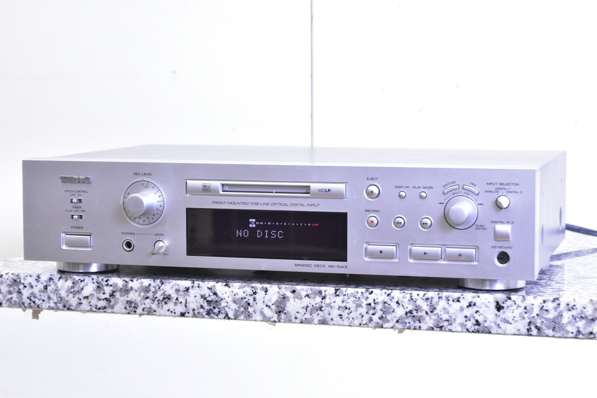 TEAC ティアック MDプレーヤー/MDデッキ MD-5MKⅡ 買取情報