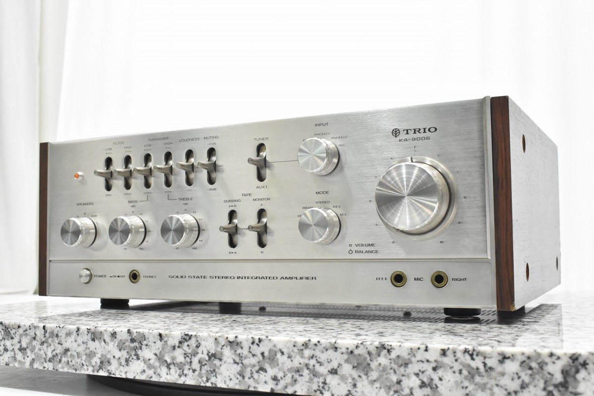 TRIO KA-4004 ステレオアンプ 本体 ビンテージ 1972年 完動品 TRIO KA