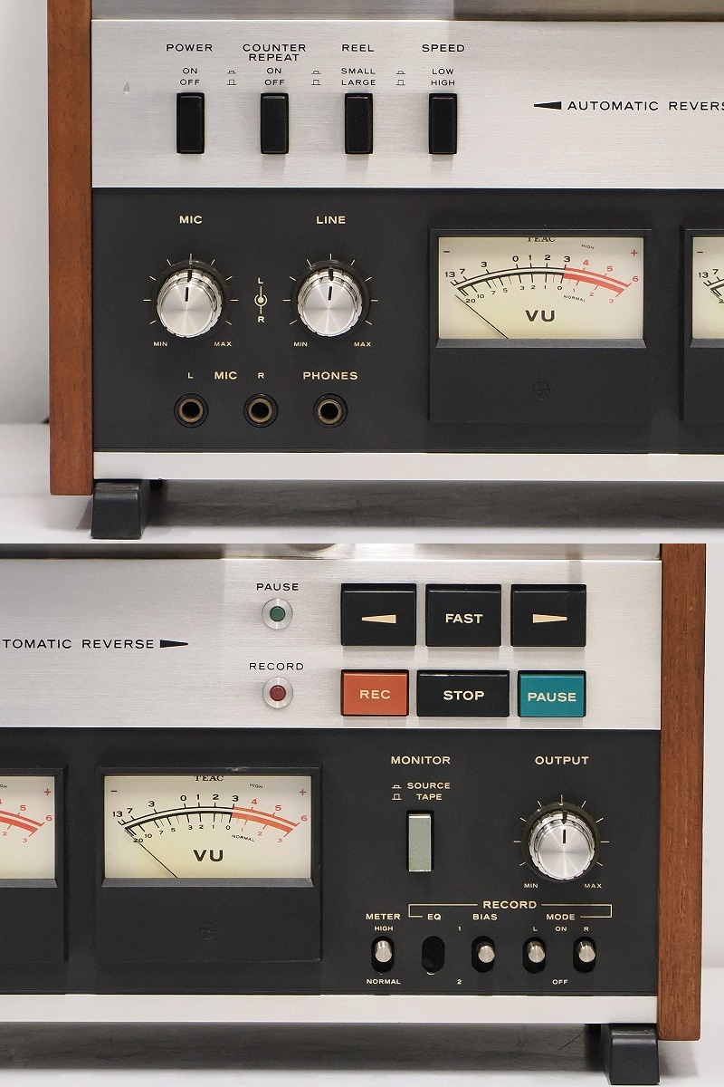 TEAC A-6300 オープンリールデッキ 60Hz仕様 10号リールテープ2本付