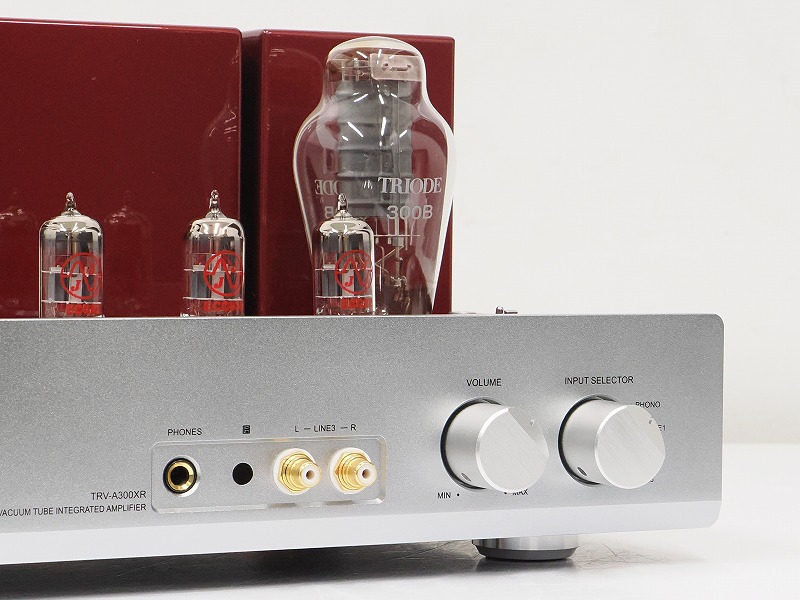 TRIODE TRV-A300XR/300B 真空管 プリメインアンプ トライオードを三重