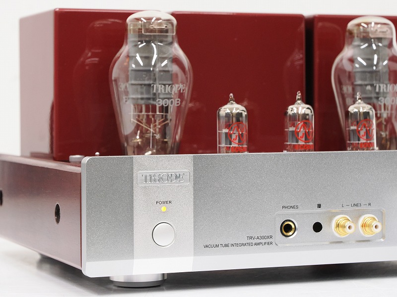 TRIODE TRV-A300XR/300B 真空管 プリメインアンプ トライオードを三重