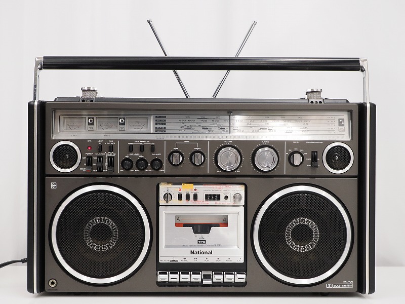 National RX-7700 ステレオラジオカセットレコーダーを群馬県高崎市で