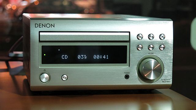 DENONのCDレシーバー RCD-M41を展示しました | オーディオサミット
