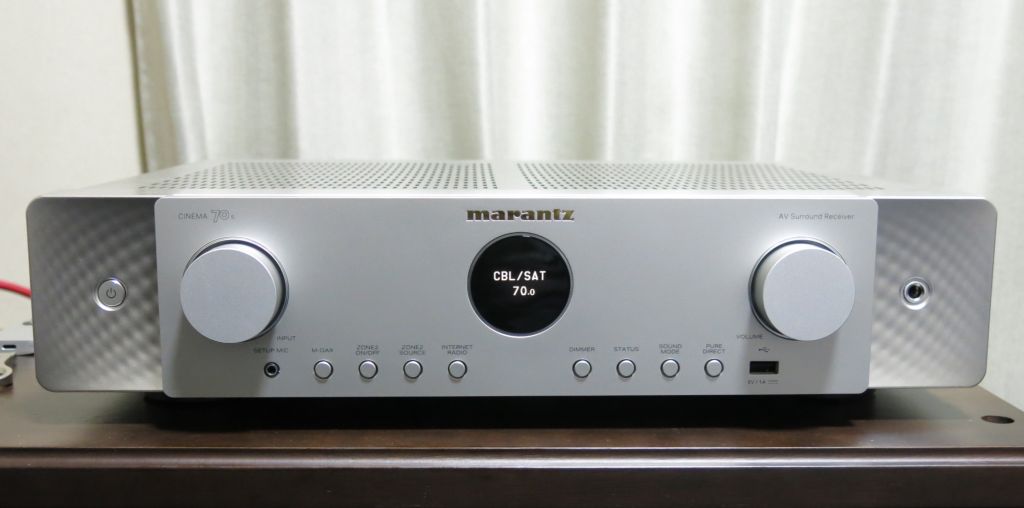 AVアンプの進化を確かめてみよう Marantz NR1601/Cinema70s