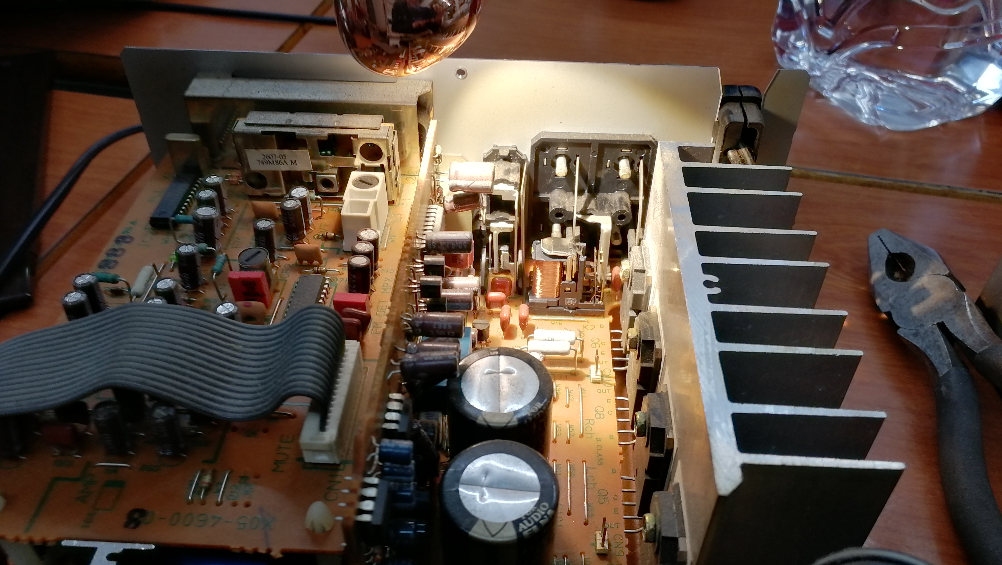 KENWOOD R-7PROのメンテ – ぎりレコ