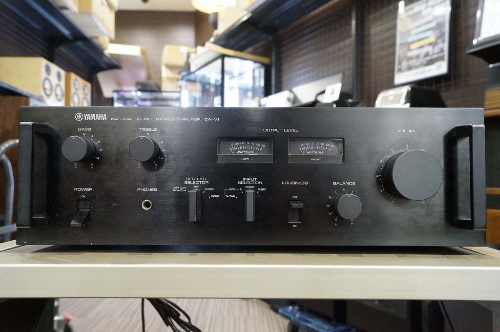 き*げ様 YAMAHA CA-V1 プリメインアンプ 昭和のレトロなオーディオ き