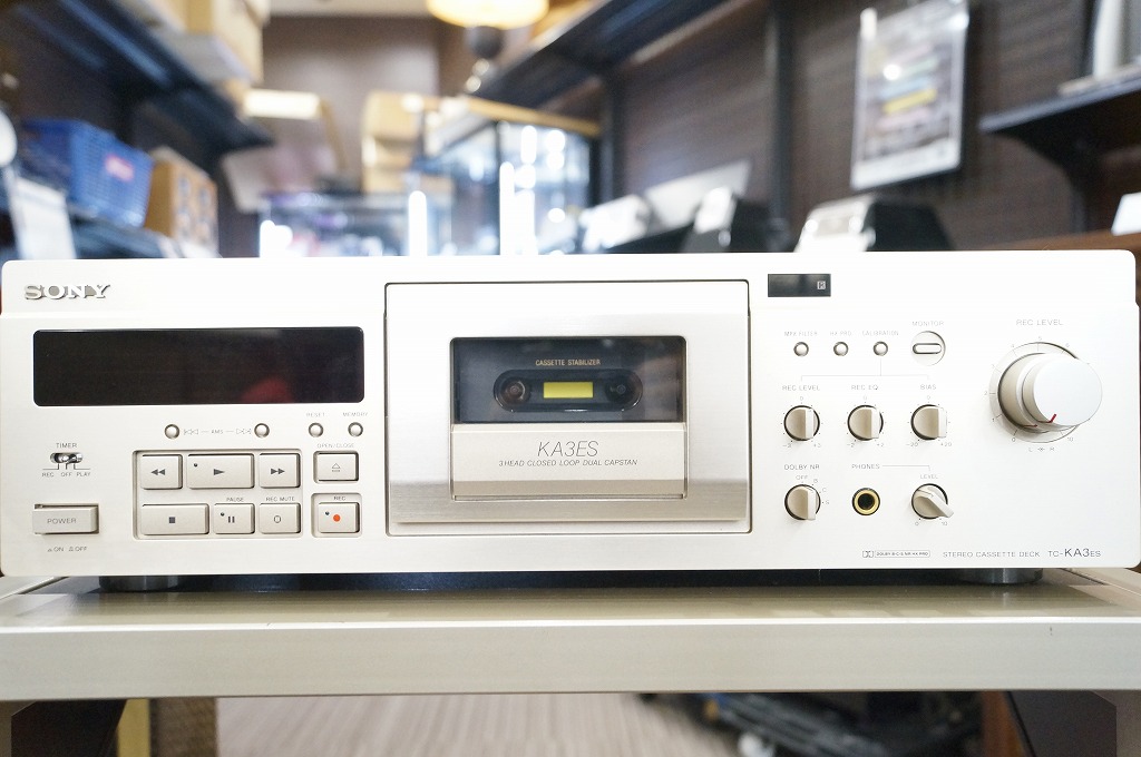 SONY カセットデッキ TC-KA3ES【ジャンク】高価買取実績 オーディオ