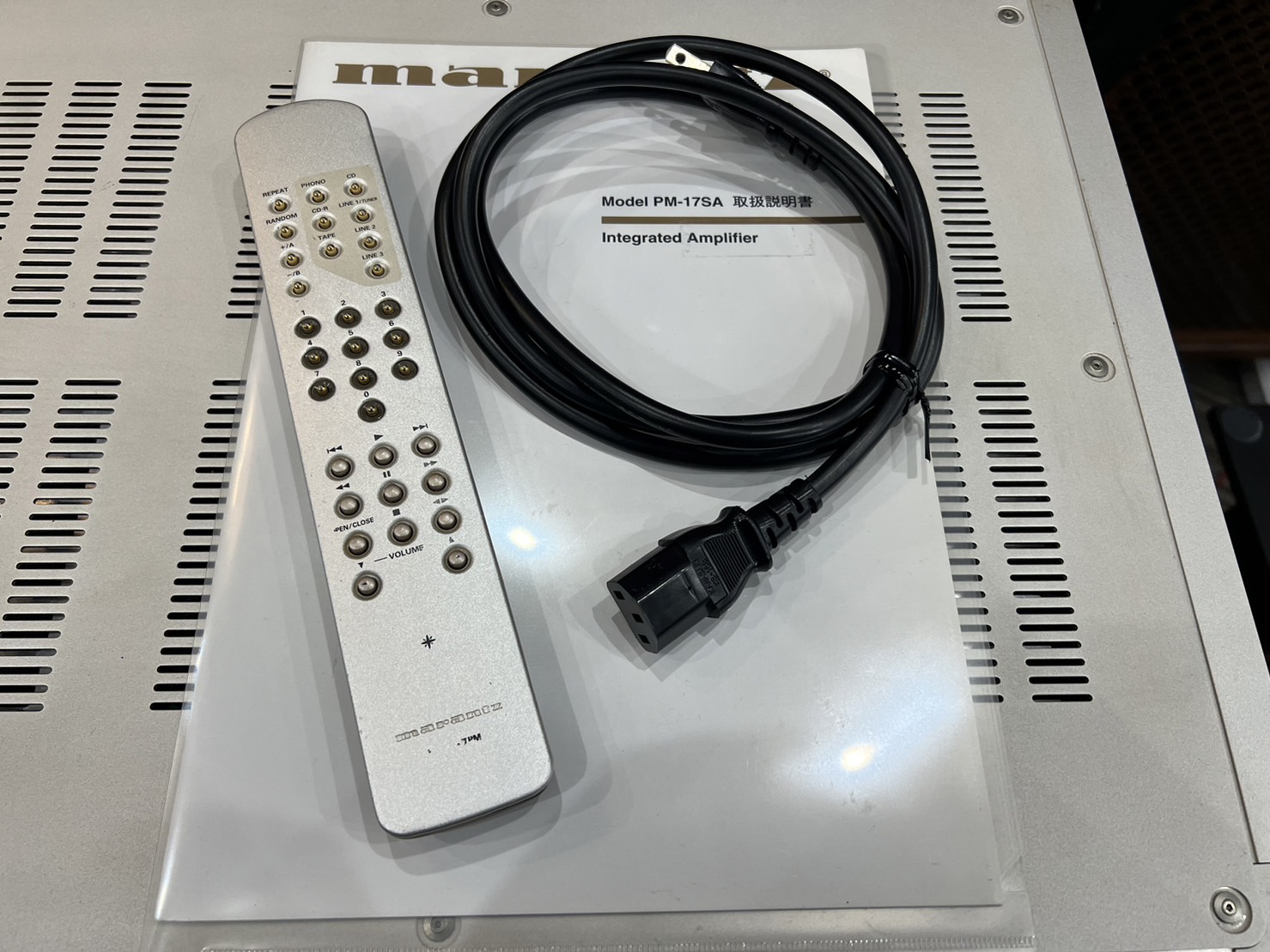 marantz プリメインアンプ PM-17SA Ver2高価買取実績 オーディオ高額査定