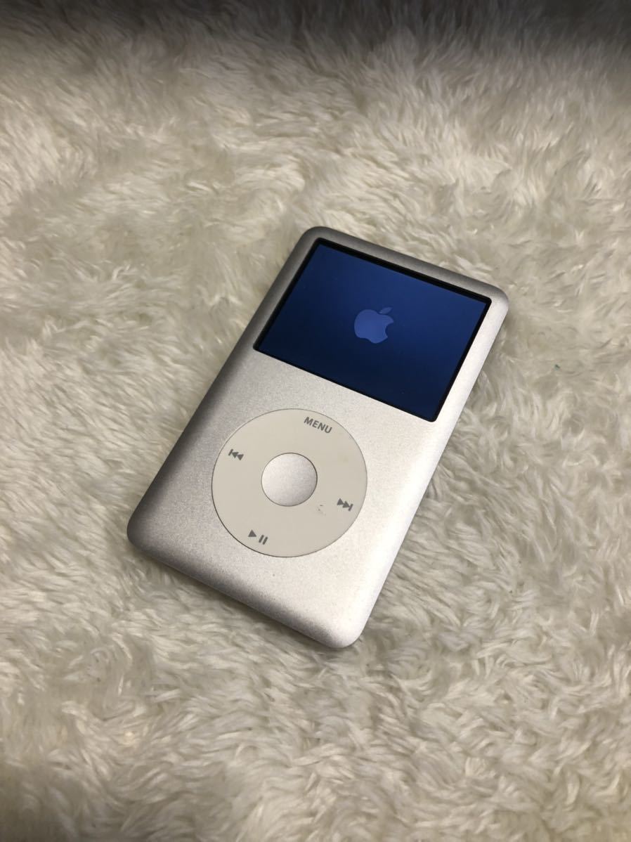 Apple iPod classic 第6 5世代 160GBから256GB シルバー 銀 カスタム