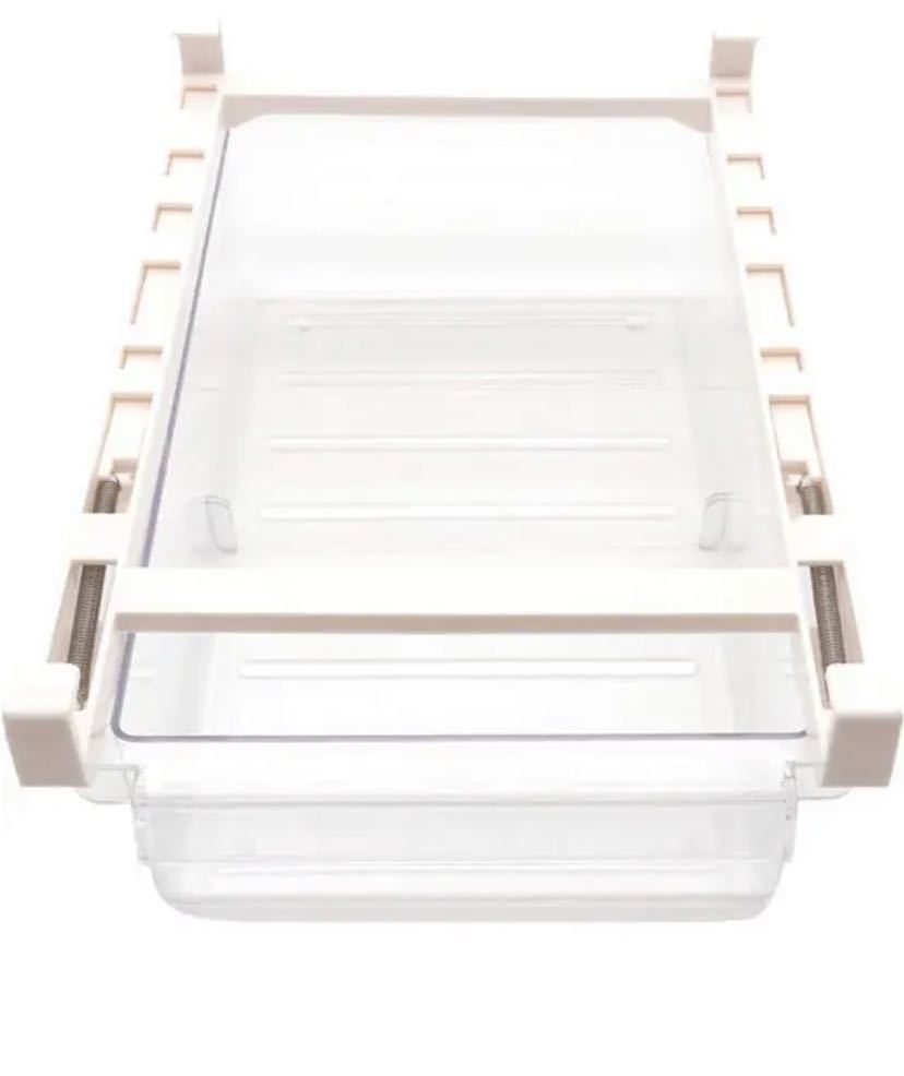 THREEPPY 冷蔵庫用収納ケース クリア 6点セット 冷蔵庫用収納ケース