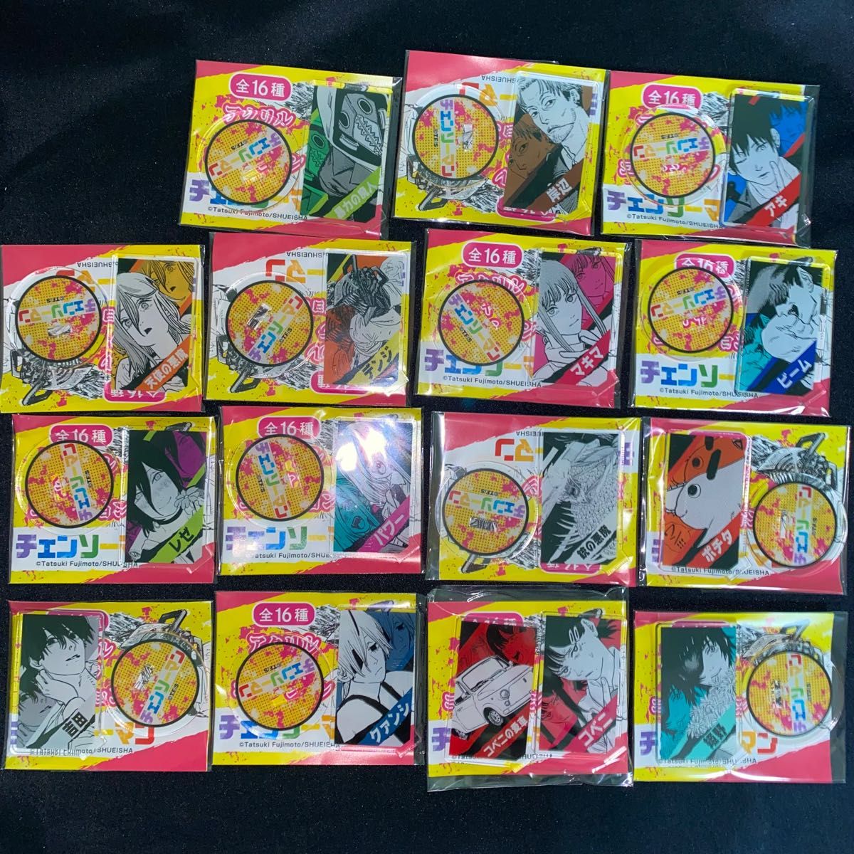 全16種セット チェンソーマン コレクション缶バッジ 第1弾